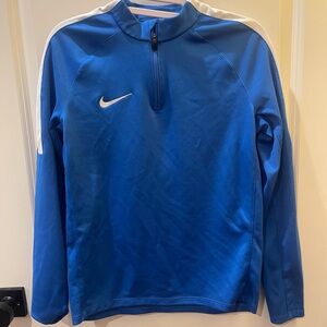 Nike Dri-FIT Blue Long Sleeved Athletic Top, youth size XL
